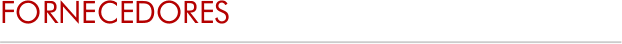 Fornecedores